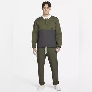 Nike SB Skate Pants Olive Green Size 32 x 30 Standard Fit DH2649-325 Skateboard